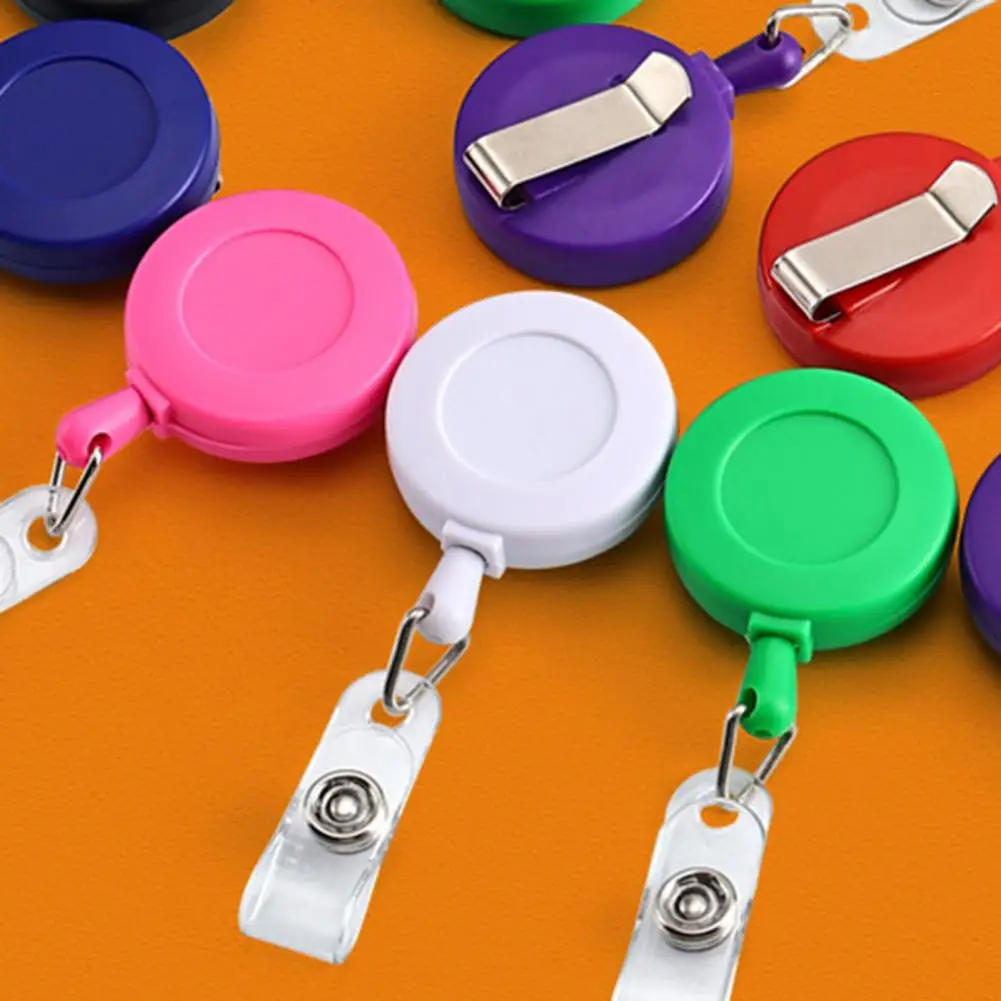 Exquisite Work Badge Aluminium Alloy Staff Badge Holder Secure Id Card Case for Work Permits Employee Name Badges Certificates