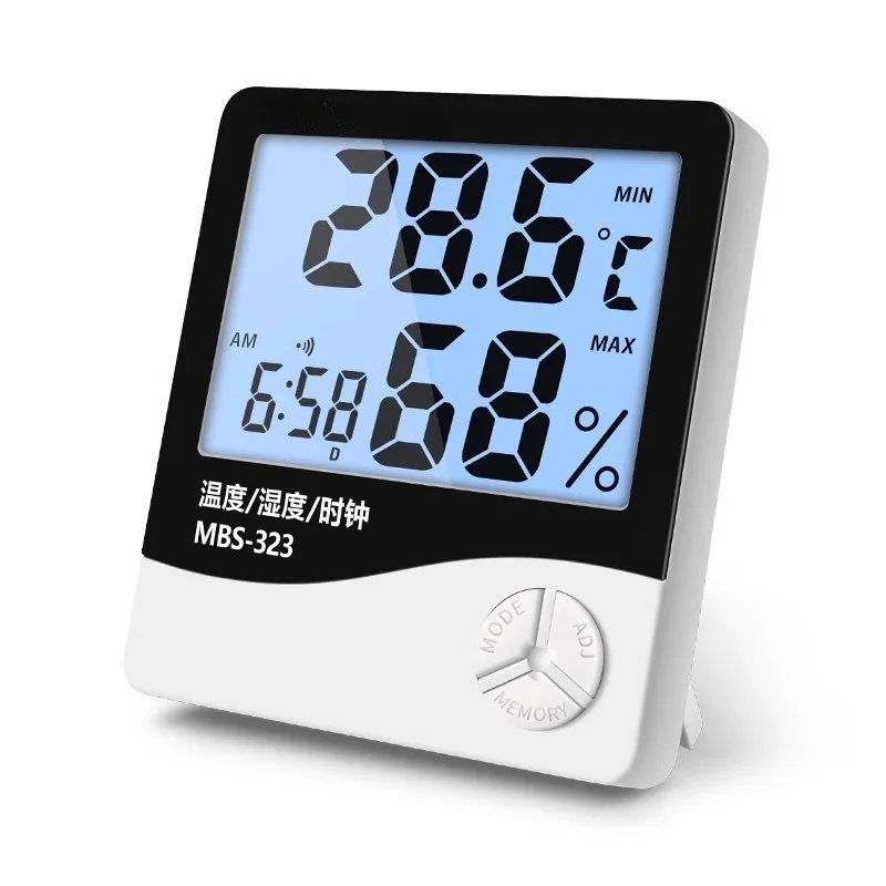 Digital LCD Thermometer Hygrometer High Accuracy Indoor Temperature Humidity Gauge