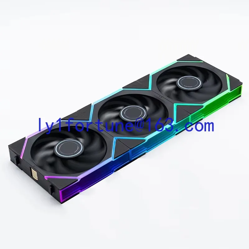 

Splicing building block ARGB fan 120mm Computer case fan Color cooling Central Processor Cooler Computer radiator fan