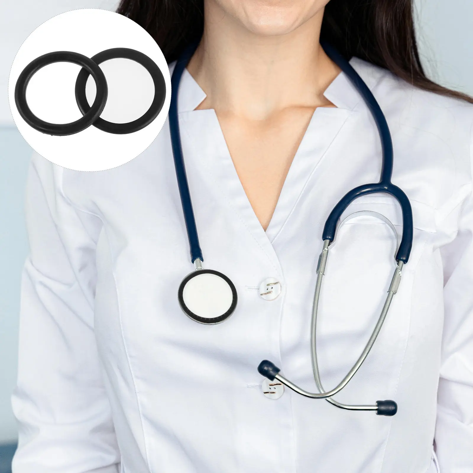 Stethoscope Diaphragm Replacement Acoustic Membrane for Professional Doctor Exam Equipment Reliable