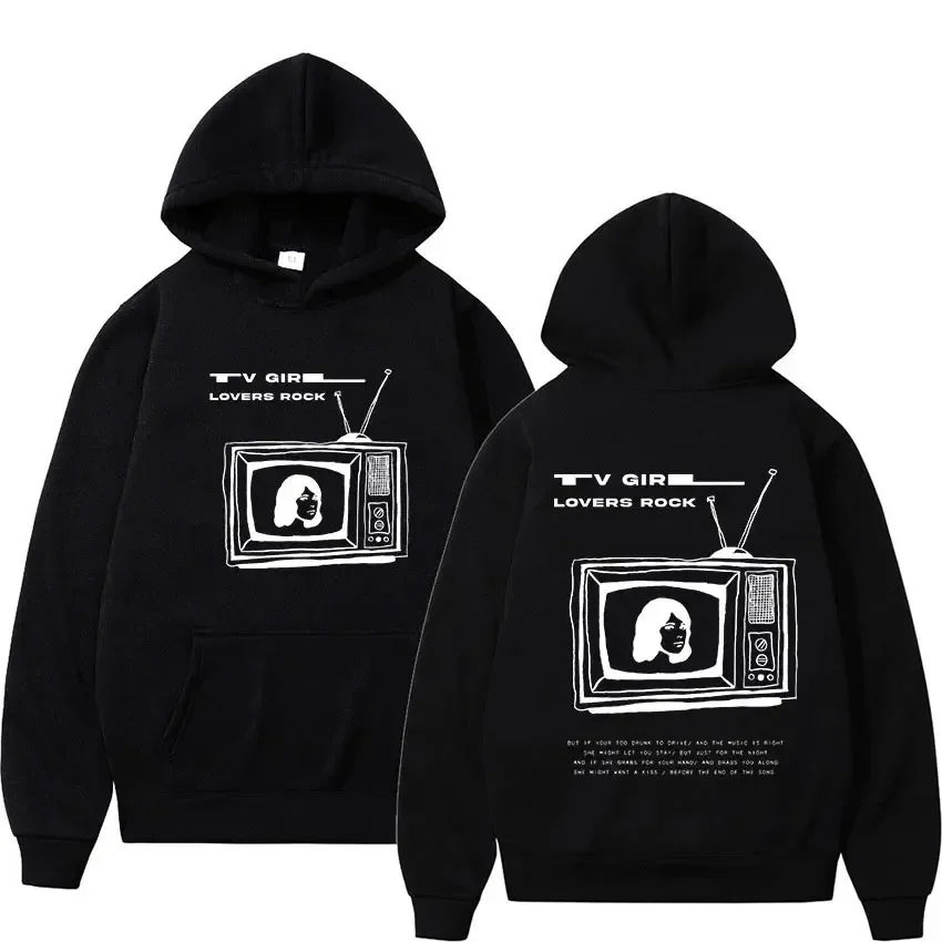 

TV Girl Lovers Rock Funny Hoodie Hip Hop Graphic Sweatshirt Poleron Hombre Unisex Streetwear Harajuku Tracksuit Y2K Clothes