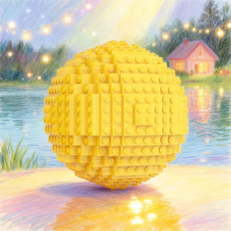 

356pcs MOC Classic Large Sphere Ball X Studs Model Building Blocks Architecture Christmas Gift Toy Idea Brick Education Kids