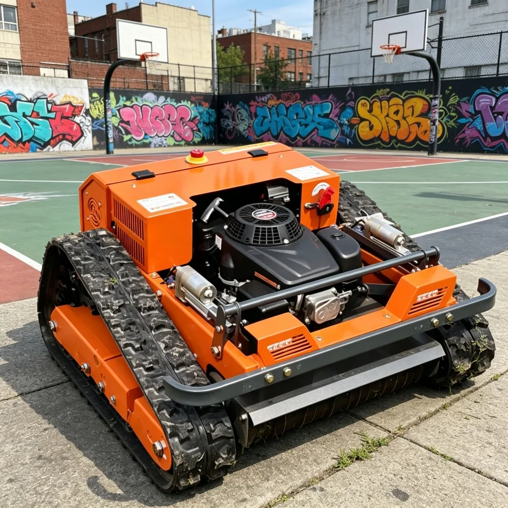 Customizable Multi-Functional Tracked Lawn Mower for Construction Snow GPS Certified Industrial Grade Free Shipping