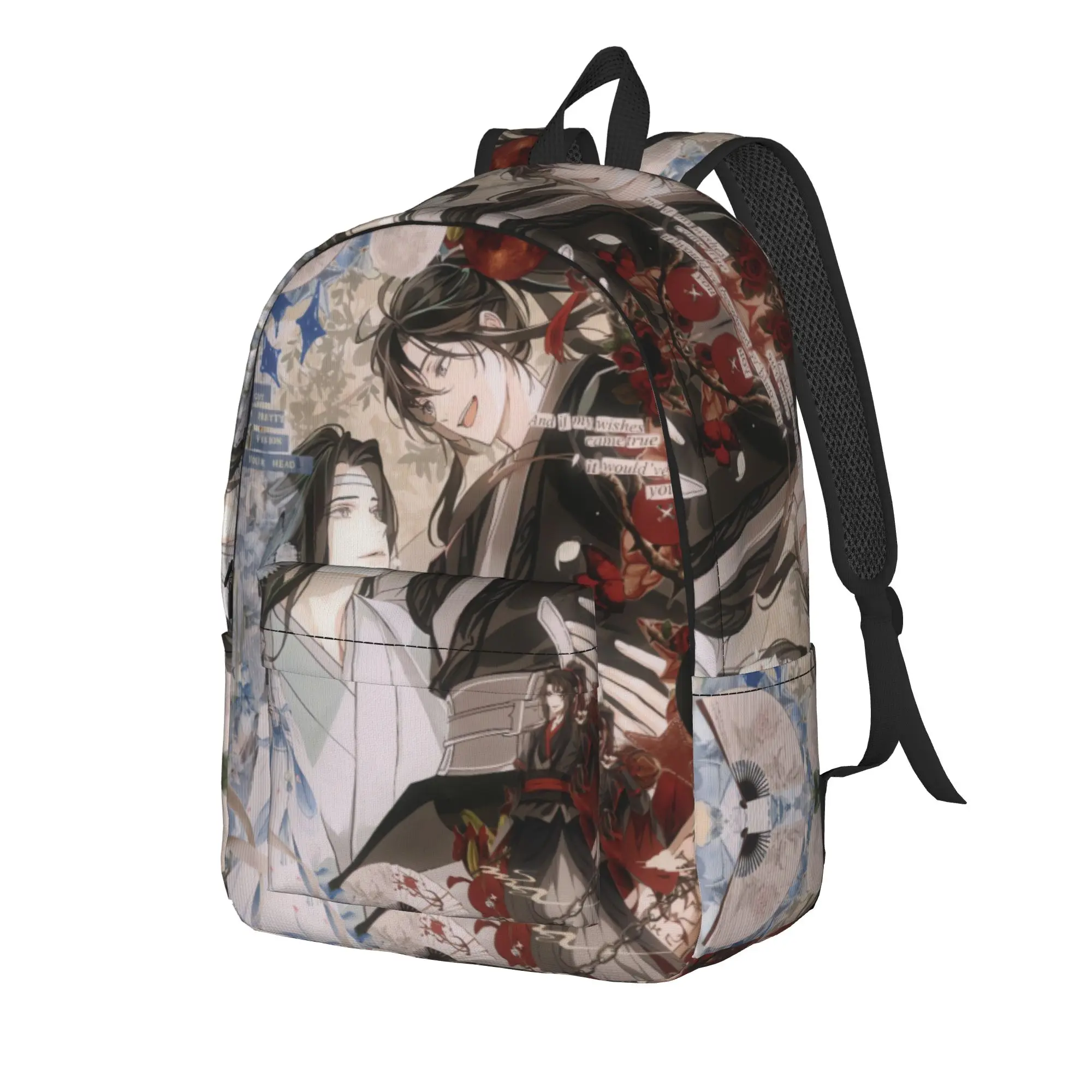 The Untamed WangXian Bunny Mo Dao Zu Shi (5) Backpack  Fashion Backpacks Boy Girl Sport Breathable School Bags Designer Rucksack