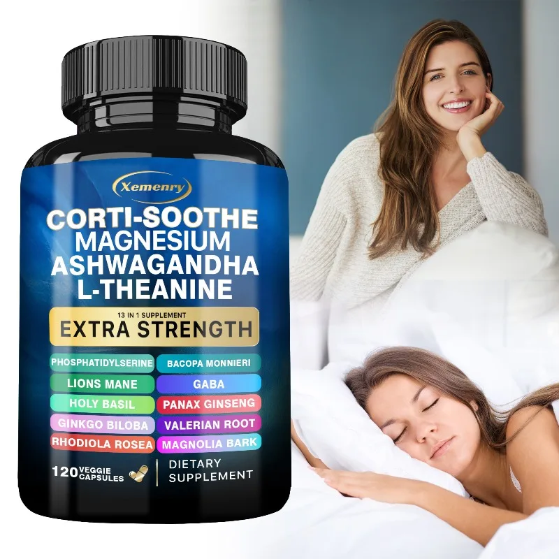 Corti-Soothe Supplement - Regulates Cortisol, Supports Adrenal Health, Promotes Relaxation, Replenish Energy and Vitality