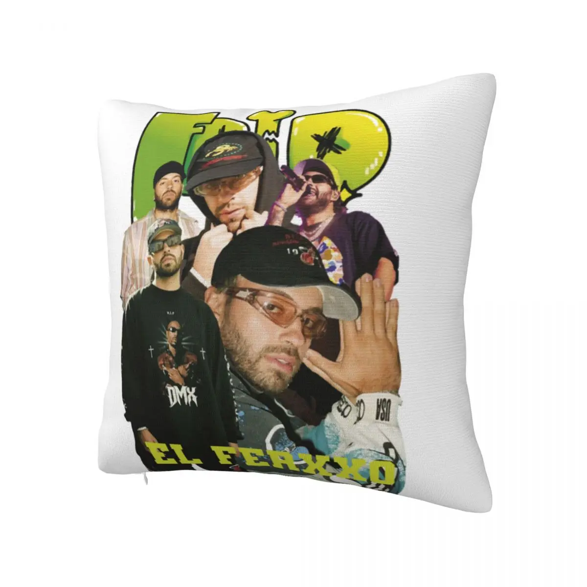 Pillow Cover F-Ferxxo Feid Design Cushion Cover Music Tour Cute Funny Pillow Case For Wedding Party Home Decor Pillowcases