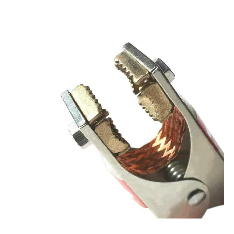 1/ 2PCS Car Battery Copper Plating Alligator Clip Big Size 17CM Battery Fire Cable Clip High Quality Crocodile Clip