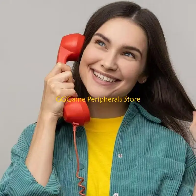 U55B ABS Phone Headsets 3.5mm Directs Plugs Provides High Definition Sound Portable For Various Devices Business Essential