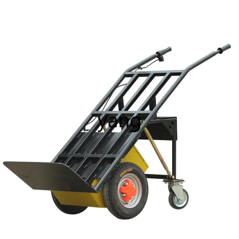 CX electric two-wheel push truck flat truck