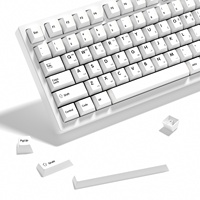 KBDiy 139 Keys/Set PBT Korean GMK Minimal White Keycap Custom ISO Cherry Profile for Mechanical Keyboard Keycaps for MX switches
