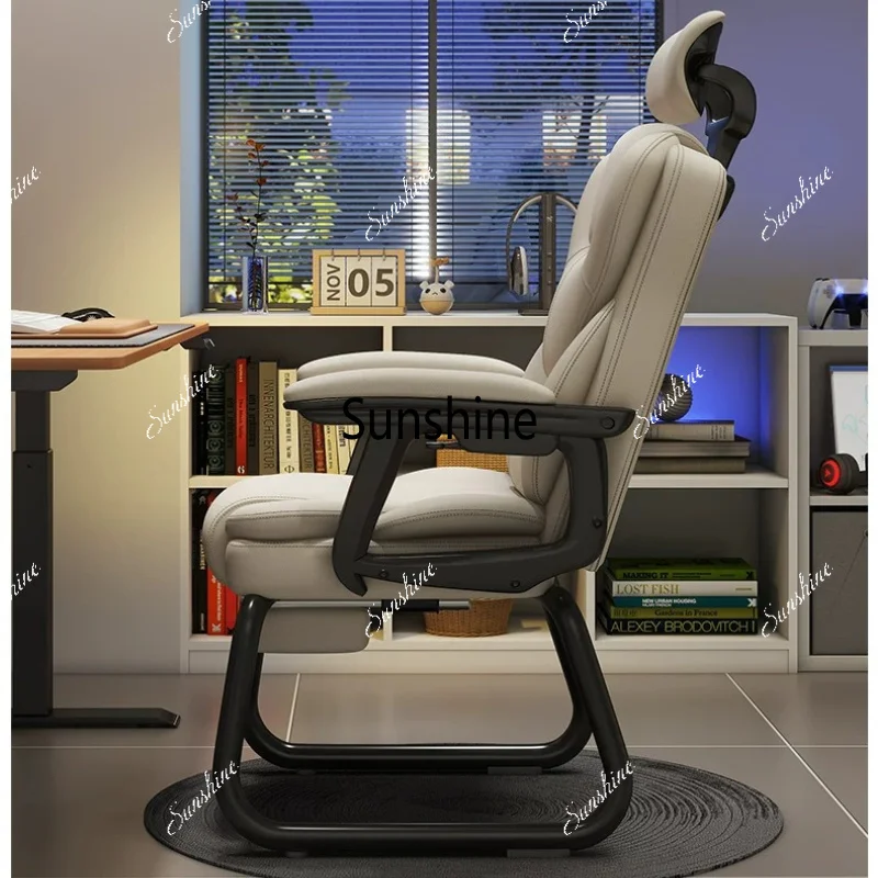 Computer chair comfortable sedentary dormitory desk office chair reclining sofa chair
