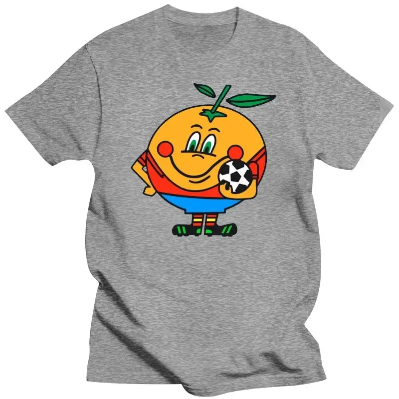 Y2k Short Sleeves T ShirtTshirt Logo Naranjito España 82 Retro Custom Printed Tee Shirt  Pure Cotton Hip Pop Streetwear top