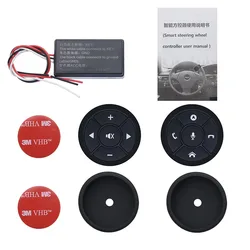 10 Keys Wireless Steering Wheel Control Button for Car Radio DVD GPS Multimedia Navigation Head Unit Remote