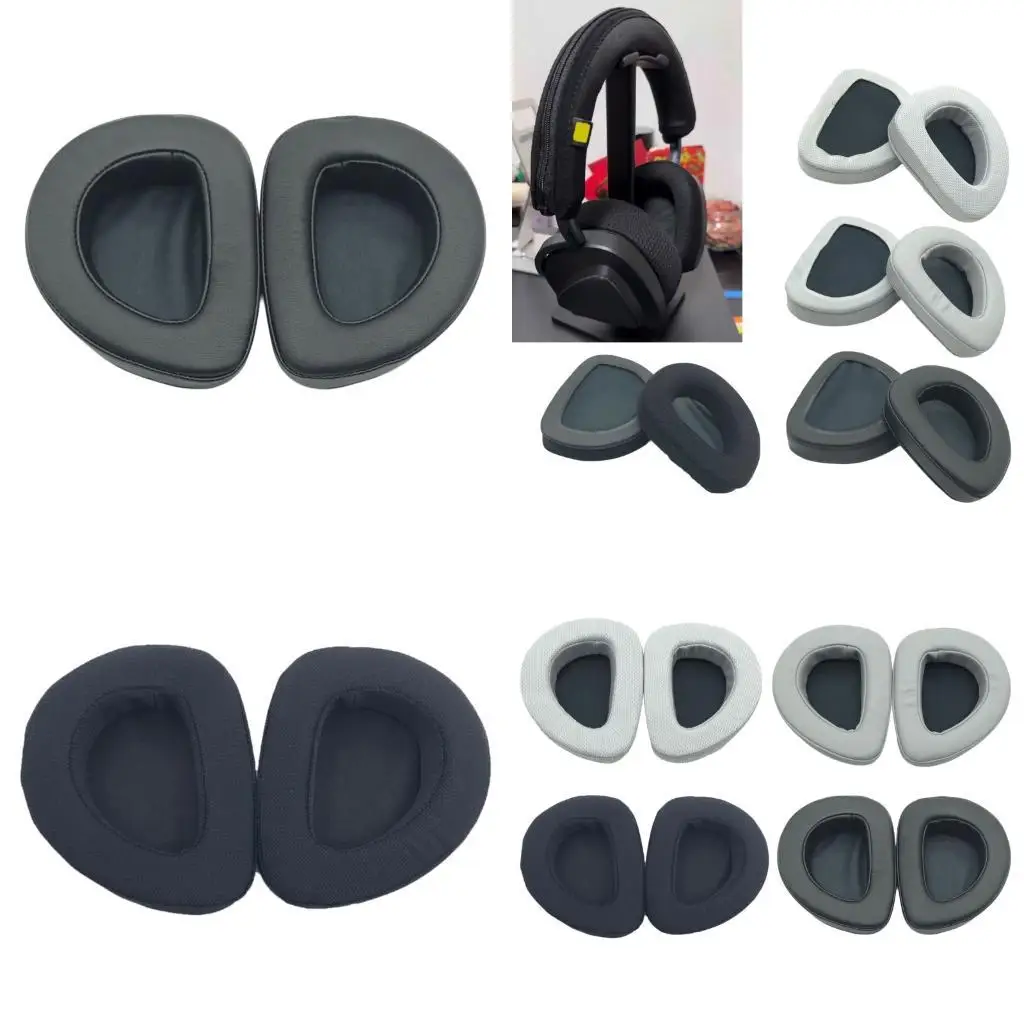 652F reistelefoonvervanging Earpads Memory Foam demping en traanbestendig voor ROG -hoofdtelefoons
