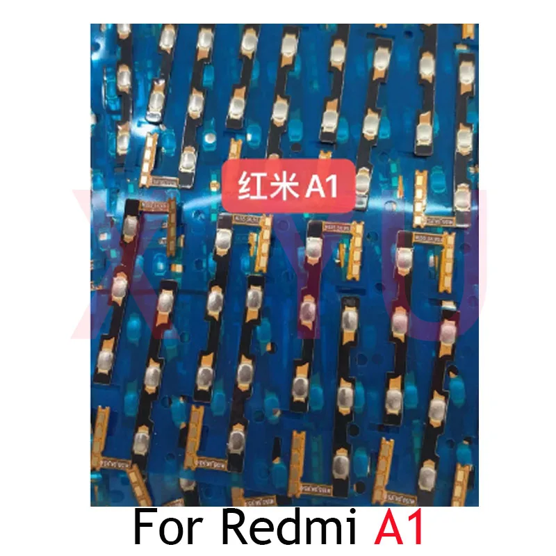 

10PCS For Xiaomi Redmi A1 / A1+ Plus / A2 Power On Off Switch Volume Side Button Flex Cable