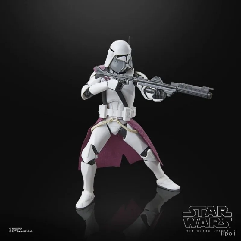 Original Hasbro Star Wars The Black Series Revenge of The Sith CLONE COMMANDER BACARA Action Figure Model Birthday Gifts view 6