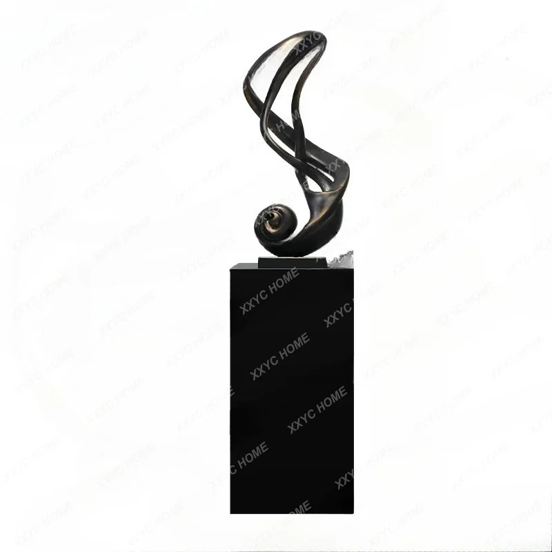 XXHotel lobby model room, living room entrance entrance floor sculpture ornament custom modern abstract decorative artwork