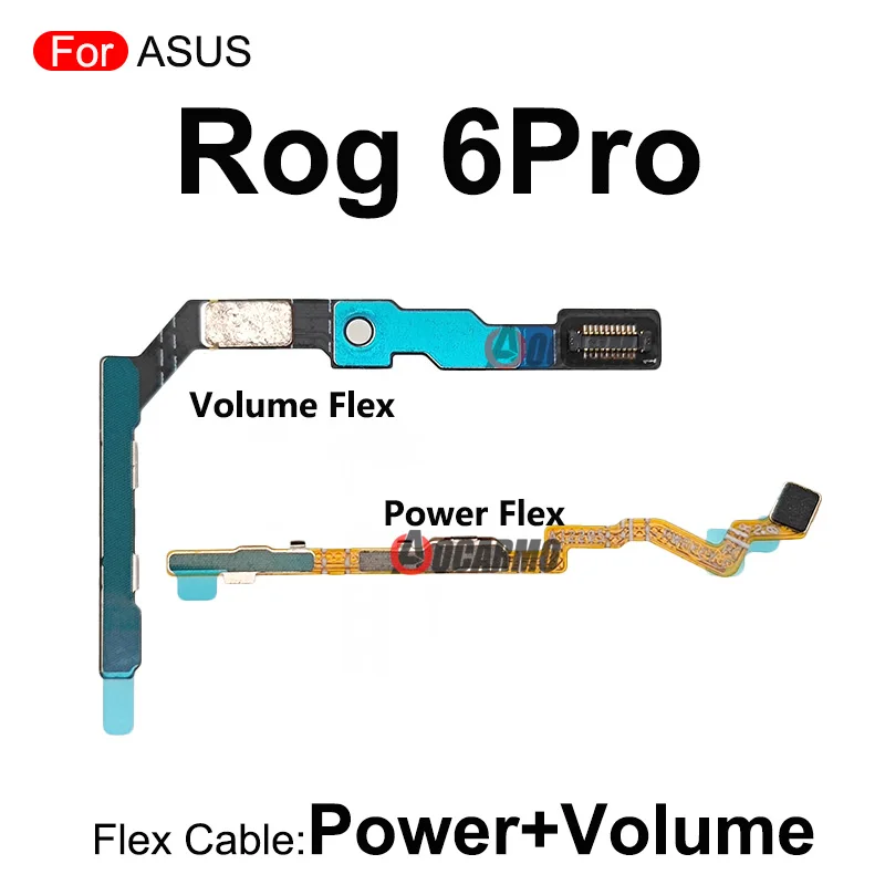 Power / Volume Buttons Up Down Flex Cable For ASUS ROG Phone 6 6Pro Rog6 Pro Replacement Repair Parts