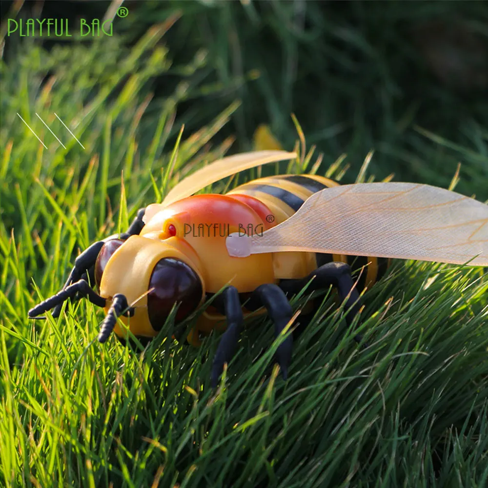 Trick Electric Infrared Remote Creative Simulation bee Robotic Control Mini Gift Adult Prank Insect Model Kids Toy VG240