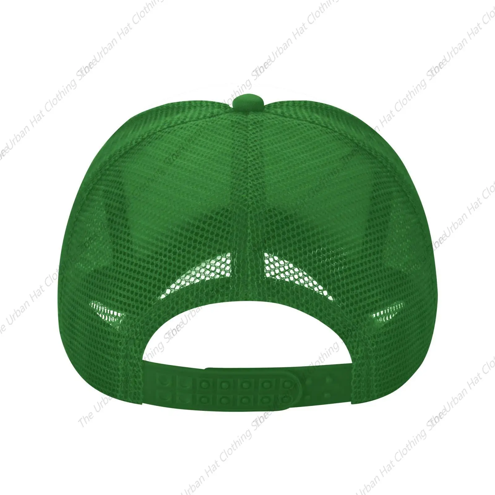 Flat Brim Baseball Mesh Golf Cap Adjustable Fashion Hip Hop Unisex Green Dad Masters Trucker Hats for Man Woman Daily