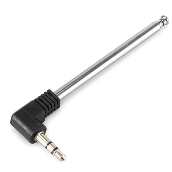 Antena telescópica retráctil Universal para teléfono móvil de coche, accesorio de Radio FM de 3,5mm, 433-760 MHz, piezas interiores