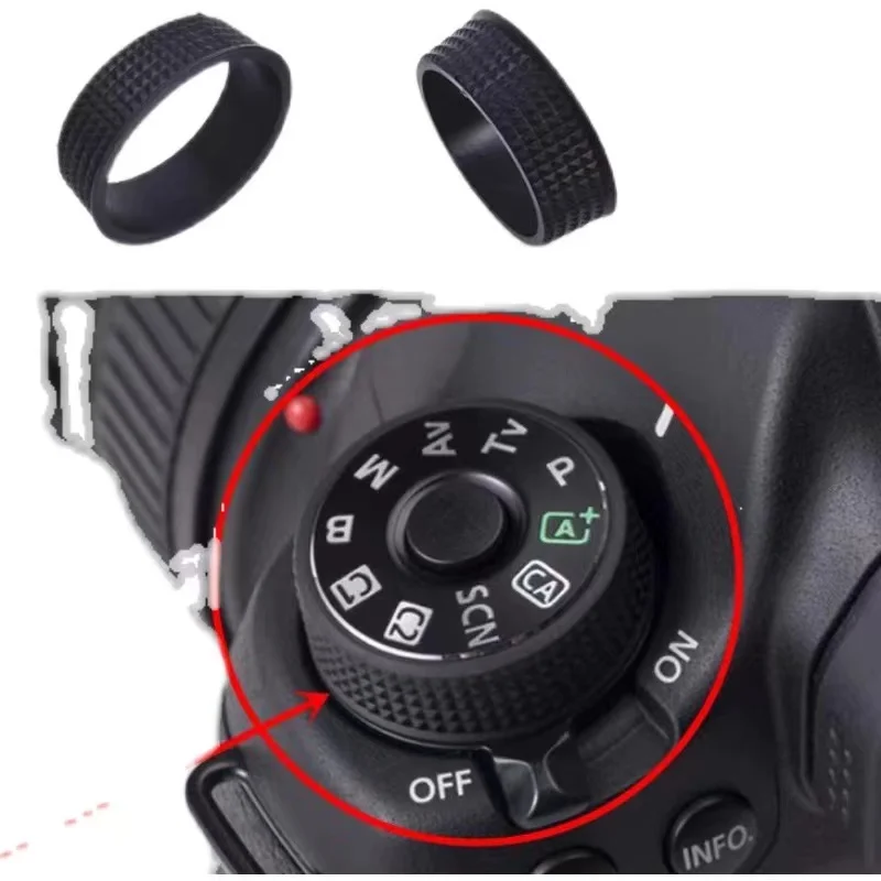 

For Canon EOS 5D3 6D 6D2 70D 80D camera turntable bezel