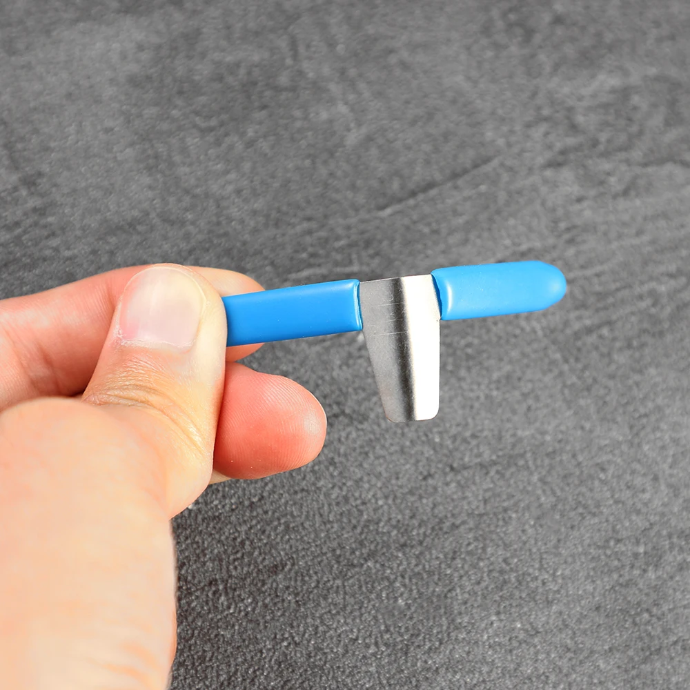 10Pcs 5.5cm*2cm Blue Aircraft Clip Padlock Shim Picks Set Accessories Set Tools Adlock Maintenance Special Home Garden Tools