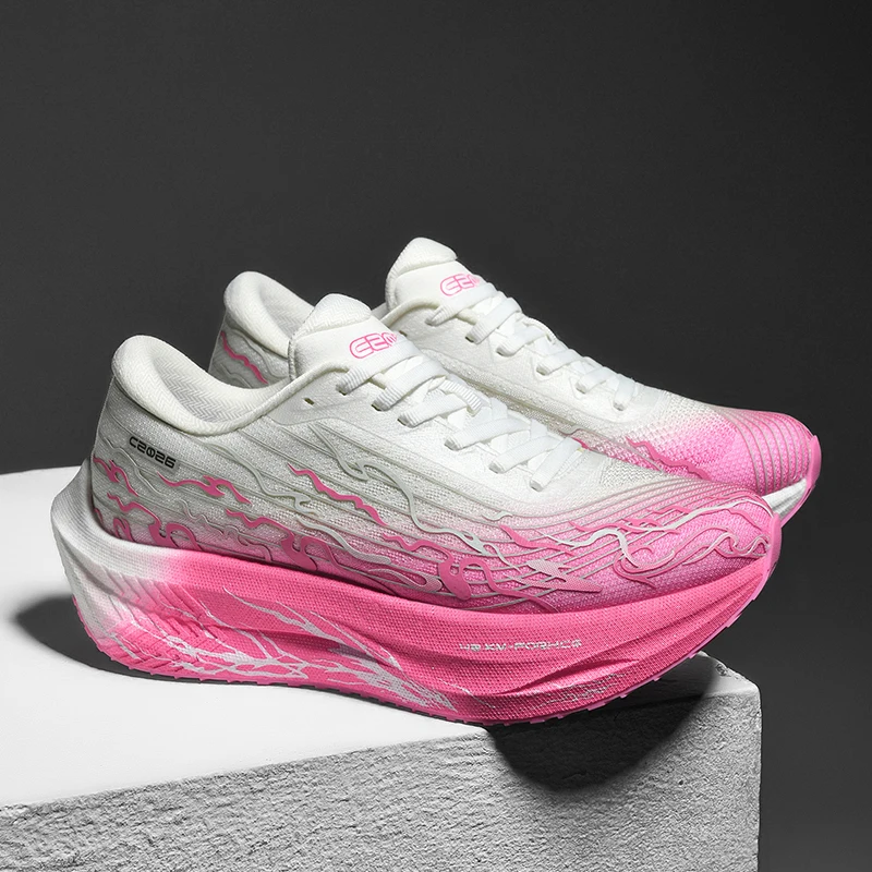 Running Shoes Carbon Board Speciality Marathon Men Sports Breathable Lightweight Women's Comfortable Athletic Casual Sneakers