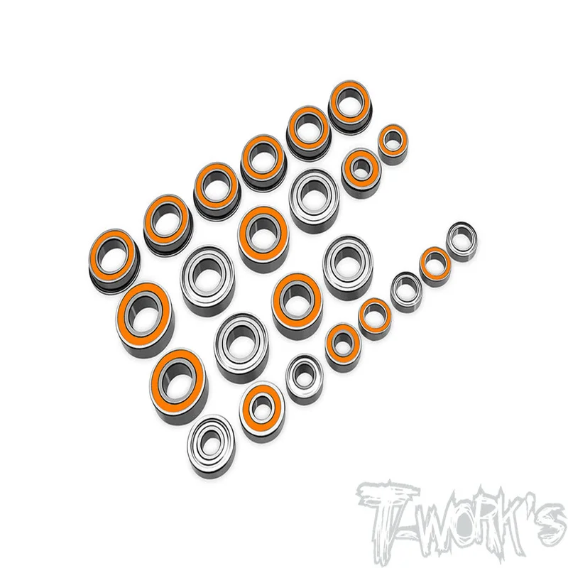 

Original T works BBS-8IGHTX2.0 Precision Ball Bearing Set ( For TLR 8IGHT X 2.0 )24 pcs. ssional Rc part