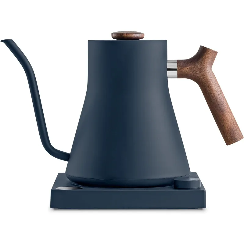 Fellow Stagg EKG Electric Gooseneck Kettle - Pour-Over Coffee and Tea Kettle - Stainless Steel Kettle Water Boiler