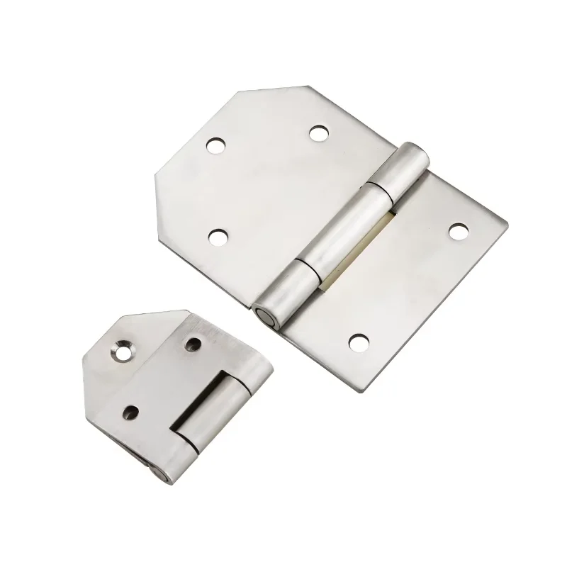 304 Stainless Steel Asymmetric Hinge Heavy-Duty Large Hinge Industrial Electrical Automation Equipment