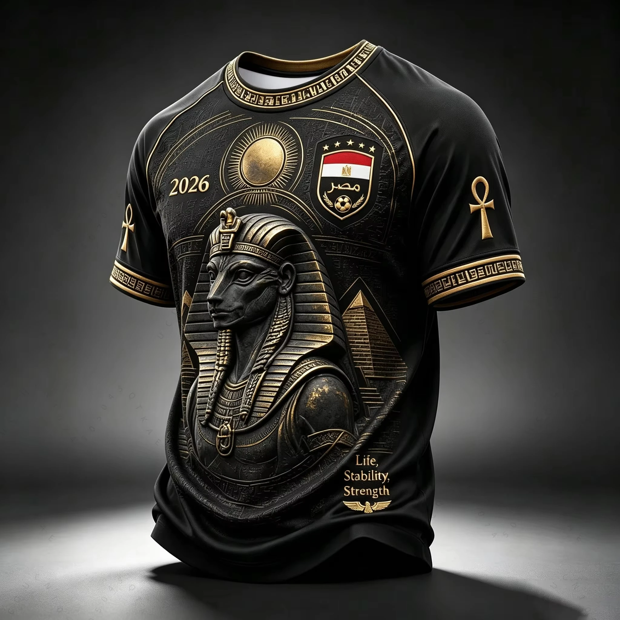 Street Fashion Egypt - T-shirt Unisex alla Moda con Grafica