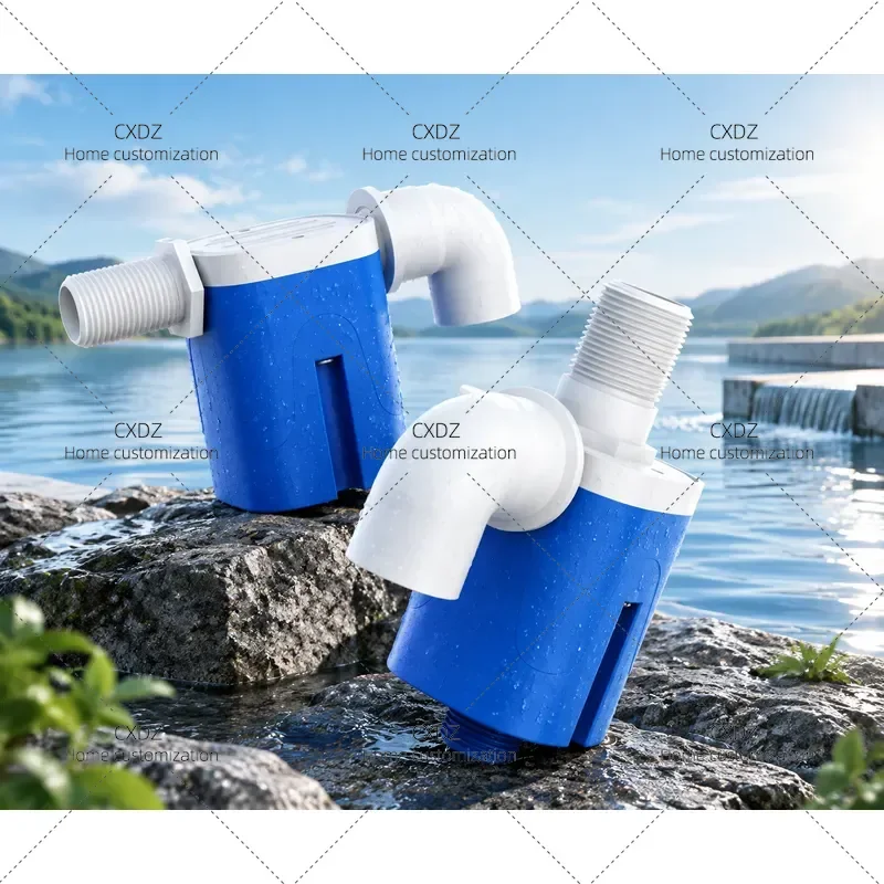 2pcs Full Automatic Water Level Controller Float Valve Self Stop Ball Valve for Water Tower Supply Replenishment System