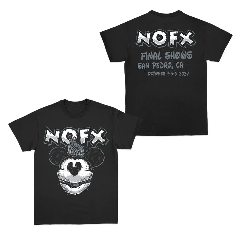 Punk Album Rock Shark Casual T-shirt Men's and Women's Luxury Band Brand