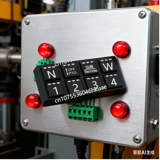 Bus Button DC 12V/24V 8-key Push Rod Switch Panel