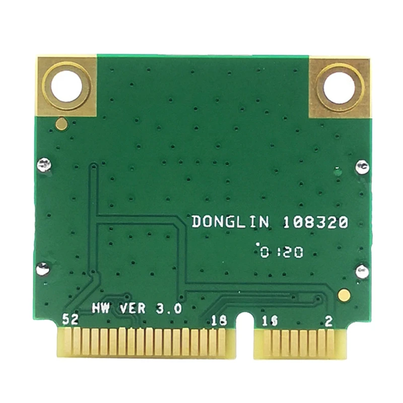 بطاقة شبكة واي فاي صغيرة rtl8822ce ، 2x هوائي ، 1200mbps ، 2.4g + 5ghz ، 802.11ac ، bt 5.0 ، دعم الكمبيوتر المحمول/الكمبيوتر ، ويندوز 10/11