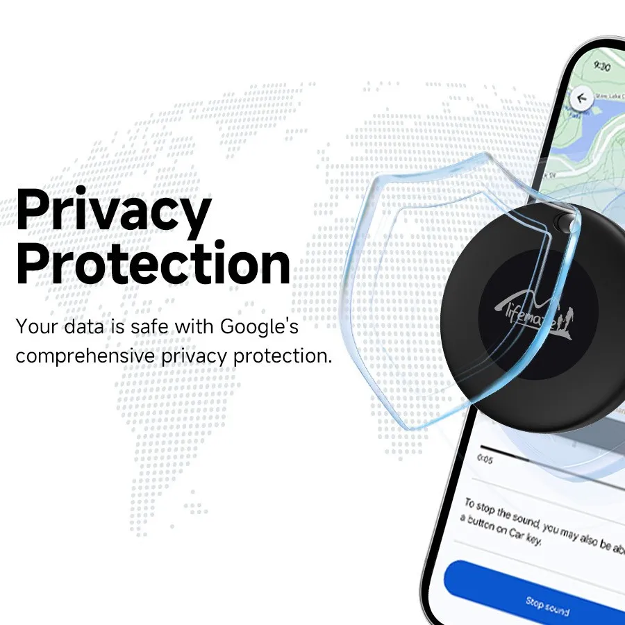 CD AirTag IOS Android Find My Device Tracker,Luggage & Pet Position Anti-Loss Locator,Google Iphone Phone,Waterproof Smart Tag