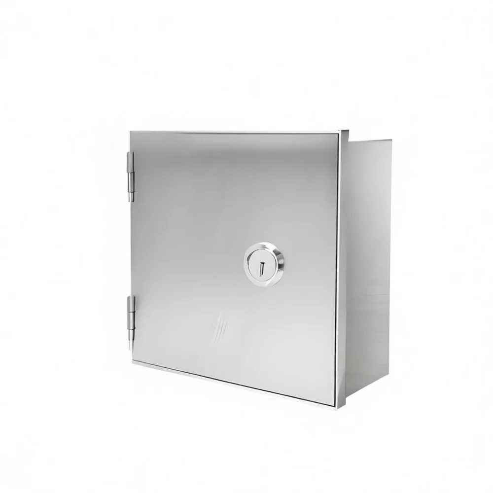 Durable Stainless Steel Outdoor Junction Box Weatherproof Switch Guard Security Enclosure For Electric Power Plug