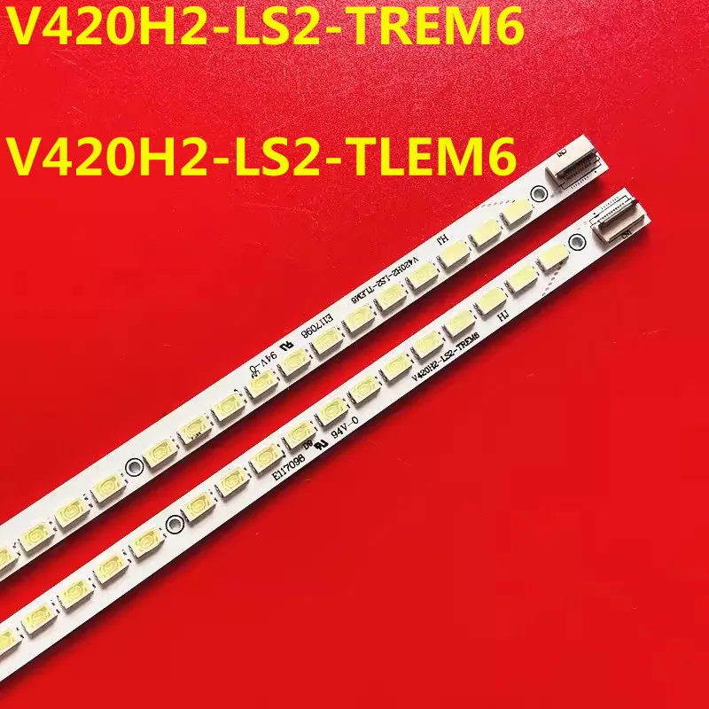 LED Backlight Strip For V420H2-LS2-TREM6 V420H2-LS2-TLEM6 42E70RD LE42A350K LE42A500K L42P7200-3D D42P6100 42IS95D LED42X5000DE