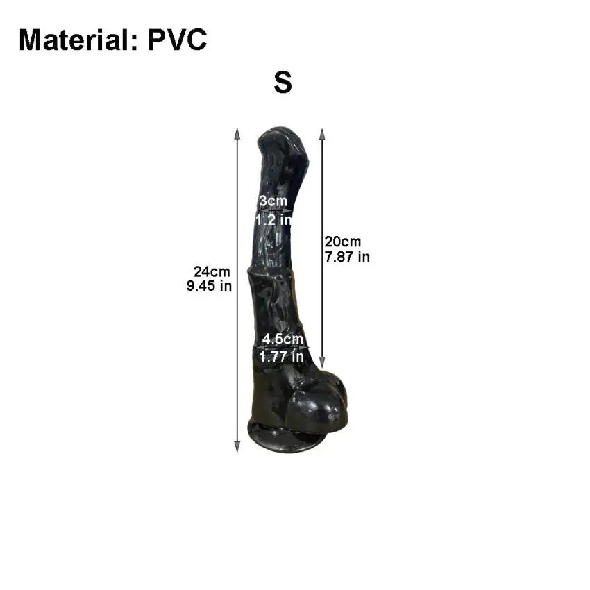 Huge Horse Dildos With Suction Cup Monster Penis Butt Plug Soft Anal Toys Masturbator Supplies Lesbian Buttplug Gay Sex Tools 18 - view 4