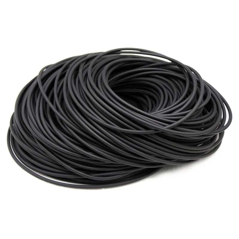 1 meter zwarte fluorrubberslang ID 2 3 4 5 6 7 8 10 12 mm Hittebestendige corrosiebestendige buis