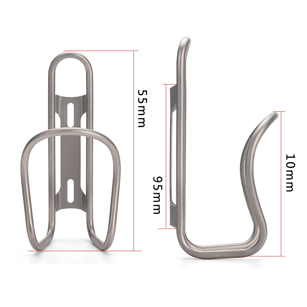 Ultralight Titanium Bicycle Water Bottle Cage  Bottle HolderMTB Road Bike Bottle Bracket Bottle Rack Holder