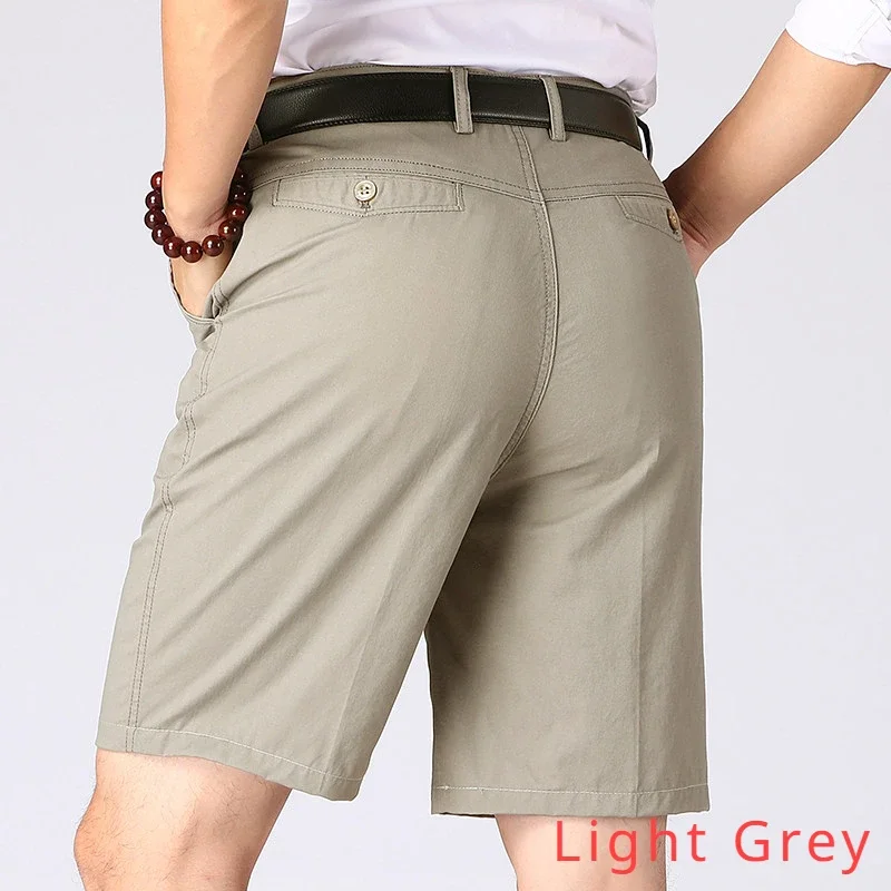 2024 Mens Classic Short Slim Mens Thin Soft Straight Fashion Casual Short shorts para hombre