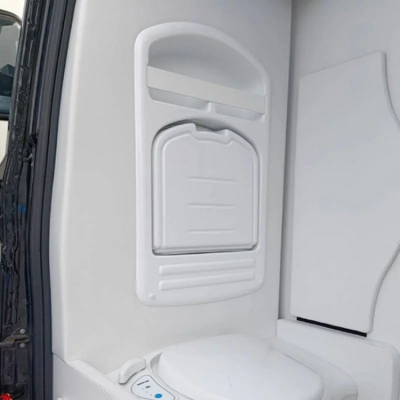 

RV Bathroom Acrylic RV Folding Water Basin Folding Portable Washbasin for Travel Camper Caravan Van Motorhome Marine Washroom