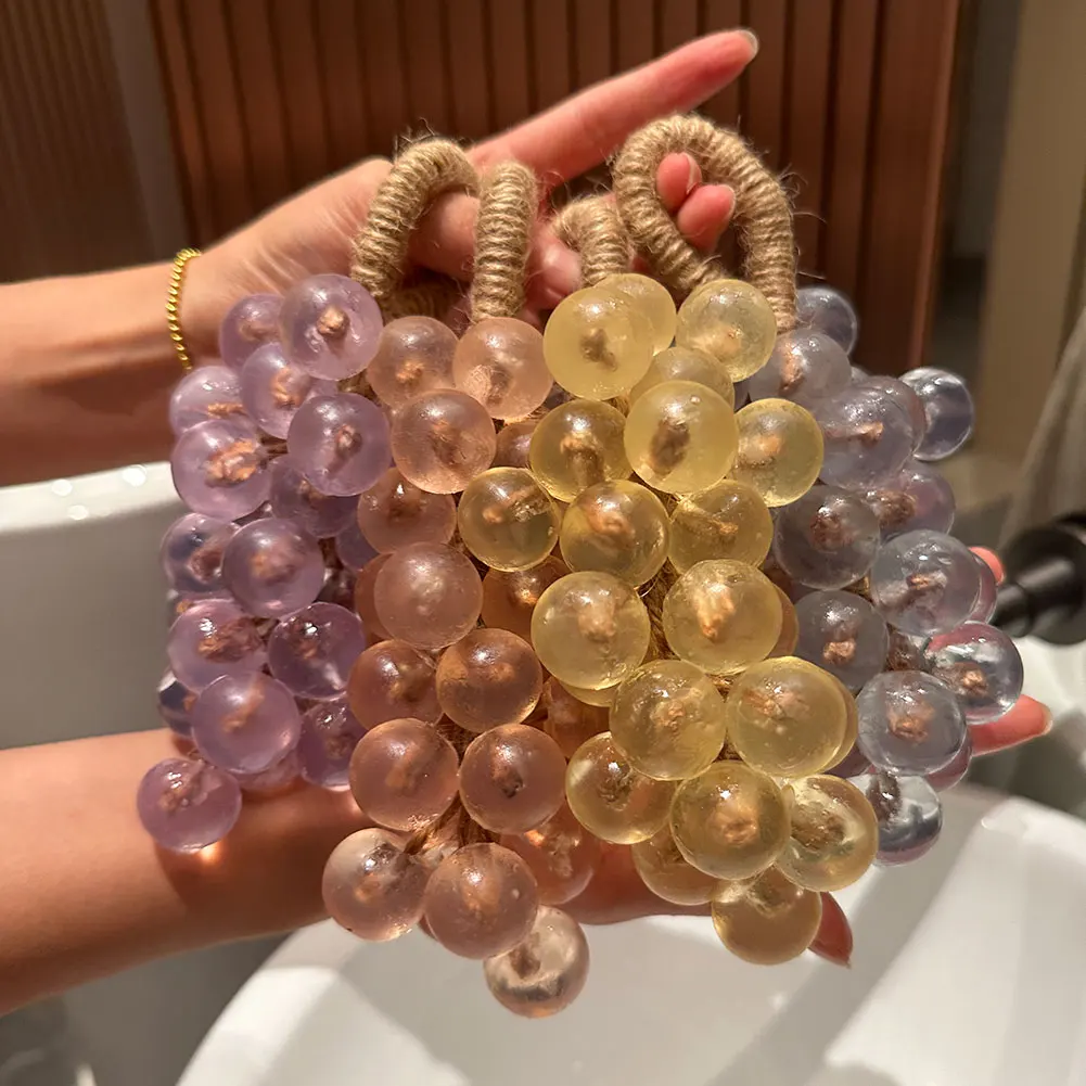 قالب صابون مصنوع يدويًا، صابون عنب للاستحمام والغسيل والتنظيف والصابون المغذي، مستخلص نباتي خفيف وإزالة الأوساخ #2