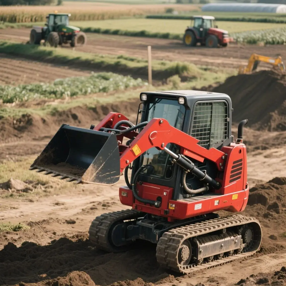 

Free Delivery!! Customized cheap mini slip steering loader diesel brand new for sale loader tracked machine