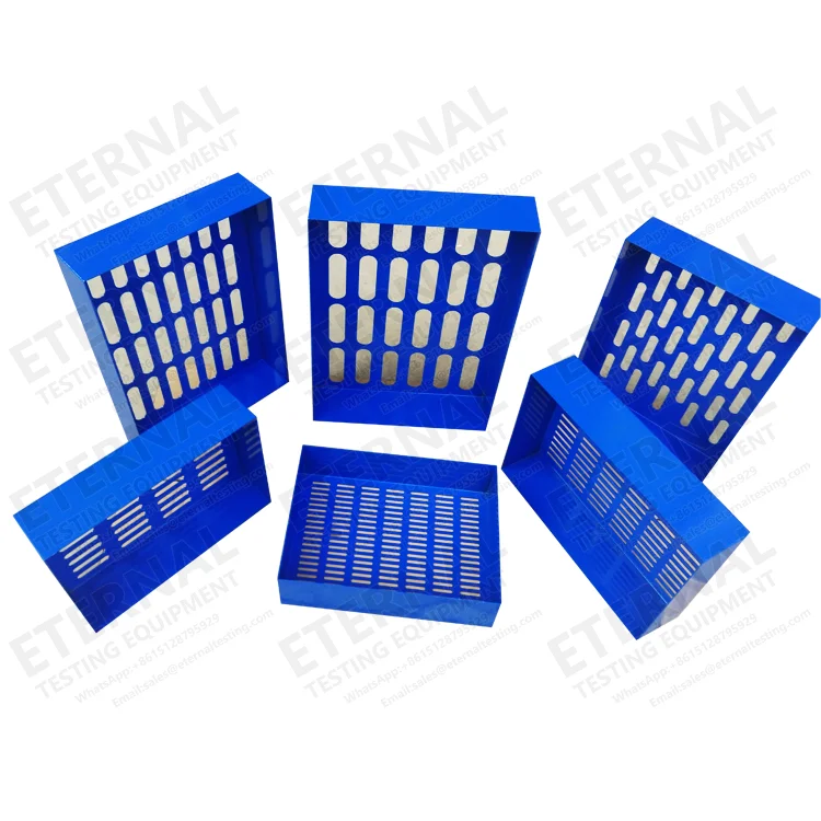 Concrete Aggregate Flakiness Sieve Kit Steel Construction Material Tester for Flakiness Elongation