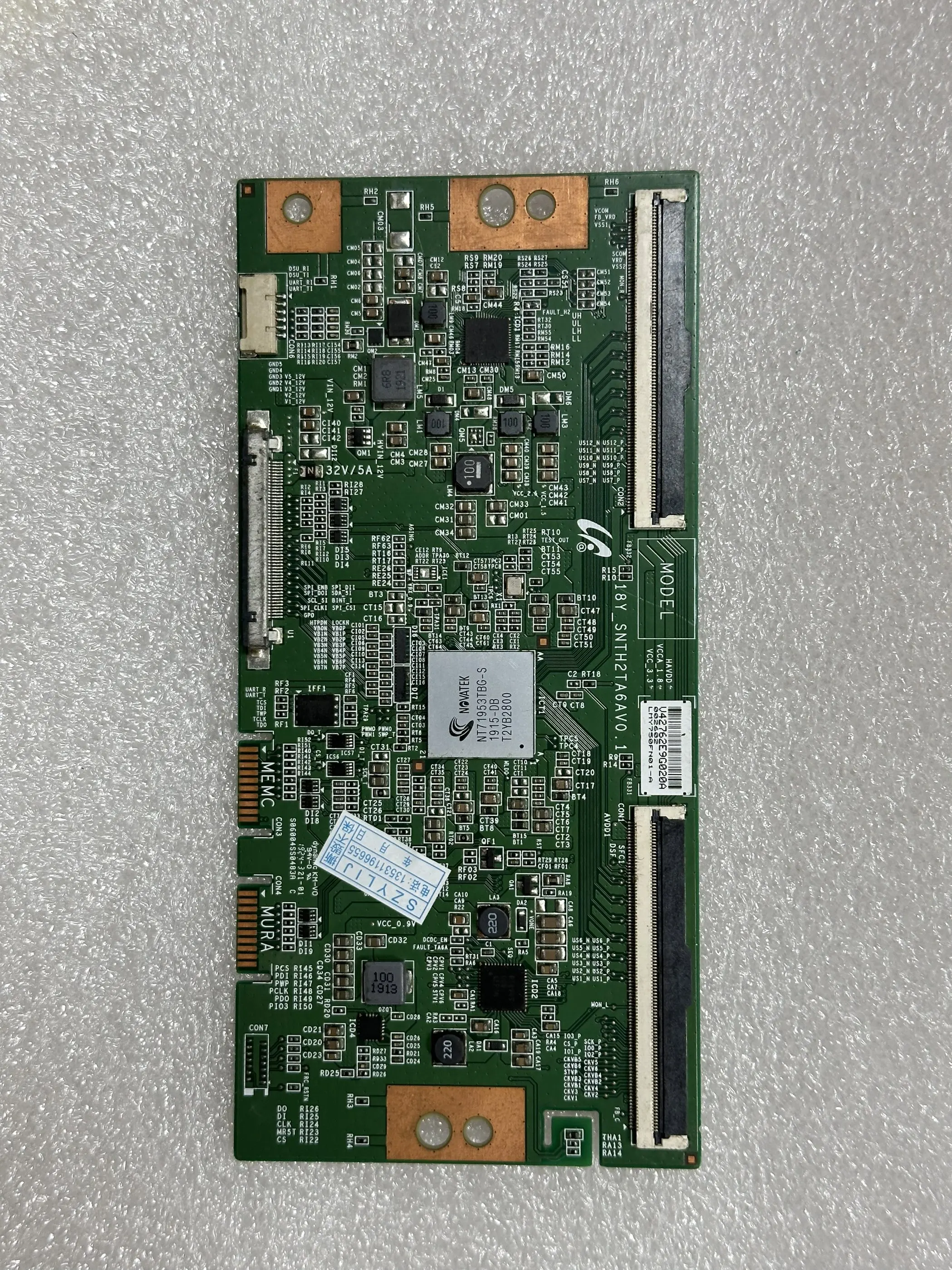 

Original 75X8000G Logic Tcon TV Board 18Y-SNTH2TA6AV0.1 Screen LMY750FN01-A