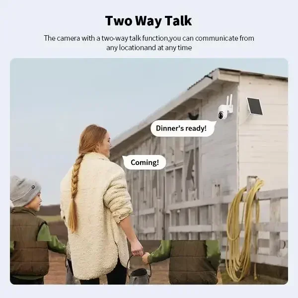 4G LTE Cellular Solar Surveillance Camouflage Security Camera – 2K HD Video 360° View,No WiFi, Remote APP Controlled,Waterproof,MotionActivated, NightVision, 4G Data Card Included