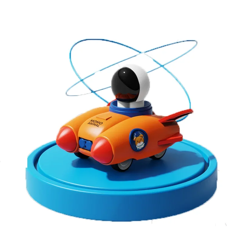 I bambini lo hanno amato New Press Rocket Toy Car Car Kindergarten Gift Toy giocattoli carini ragazzini e bambine amano i giocattoli